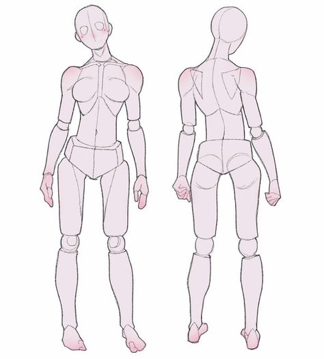 Simple Anatomy, Marc Brunet, Basic Anatomy, Drawing Tutorials For Beginners, Sketch Poses, Human Anatomy Drawing, Manga Drawing Tutorials, Figure Reference, Body Reference Drawing