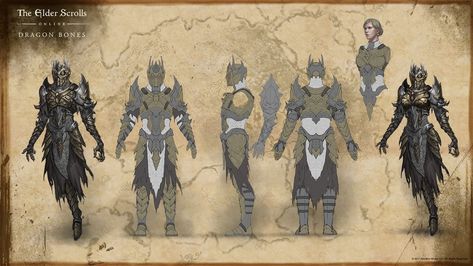 Skyrim Dragon Priest, Dragon Priest, Armor Inspiration, Drawing Refrences, Elder Scrolls Art, Elder Scrolls Online, Model Sheet, The Elder Scrolls, 3d Artwork