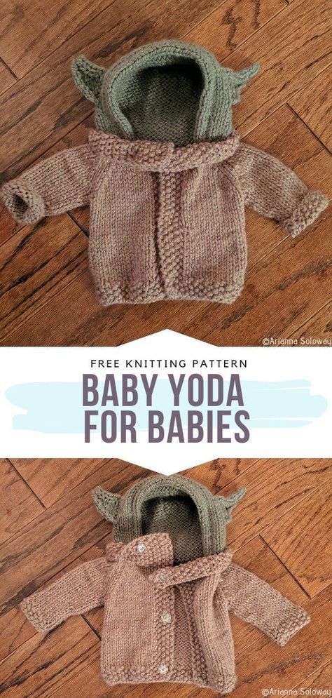 Time And Patience, Diy Bebe, Baby Turban, Haken Baby, How To Knit, Knitted Baby, Hooded Cardigan, Baby Cardigan, Sweater Knitting Patterns