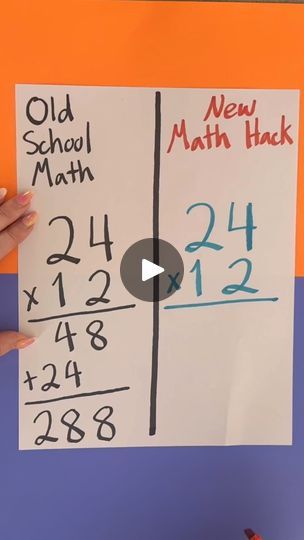 475K views · 1K reactions | New math hack | New math hack

This original video was produced by Network Media LLC Productions, Rick Lax and Jennie Carroll | By Life with CocoFacebook English Poems For Kids, Multiplication Tricks, Math Hacks, Multiplication Activities, Cool Math Tricks, Math Magic, Math Tutorials, Maths Solutions, Math Intervention