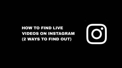 In this article, you will learn how to find live videos on Instagram. You'll know how to start a love session on Instagram. How To Locate Someone, Using People, Instagram Locations, Find Instagram, Online Parties, Party Apps, Instagram Logo, Find Someone, Internet Connections