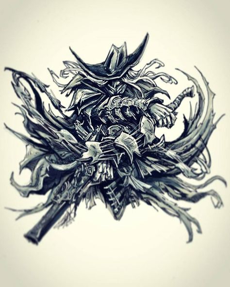 John Devlin Illustration Ludwig Bloodborne, John Devlin, Frank Tattoo, Dark Souls Tattoo, Soul Saga, Demon's Souls, Dark Souls Artwork, Souls Art, Soul Tattoo