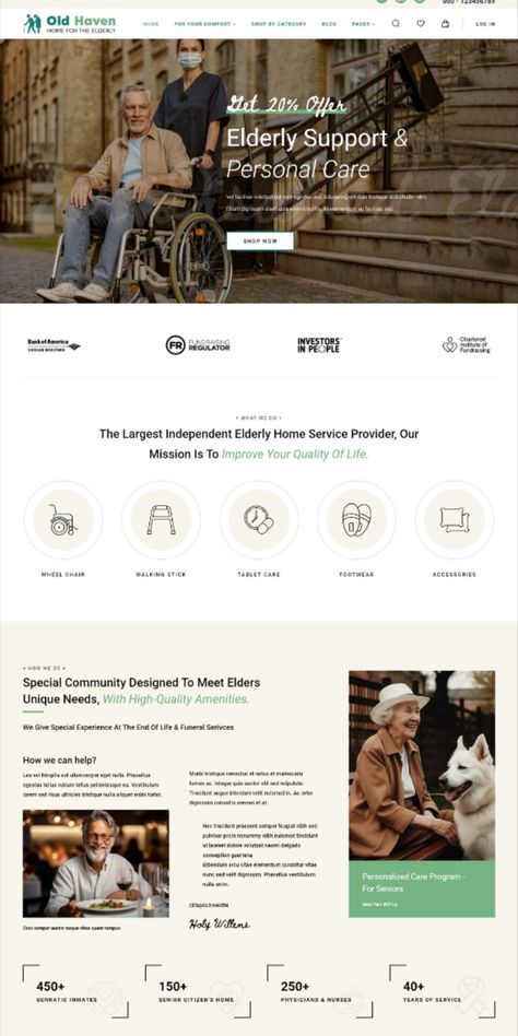 #Home_Care_Website_Design #Aging_Society #Old_Age_Home #Advanced_Typography Home Care Website Design, Old Peoples Home, Old Age Home, Therapy Website, Website Design Inspiration Layout, Advanced Typography, Research Poster, Ecommerce Websites, Baby Poster