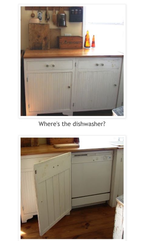 Dishwasher Next To Oven, Hide Dishwasher, Dishwasher Makeover, Hidden Dishwasher, Dishwasher Cabinet, Living Room Lighting Design, Cottage Core Home, One Wall Kitchen, Cabinet Faces