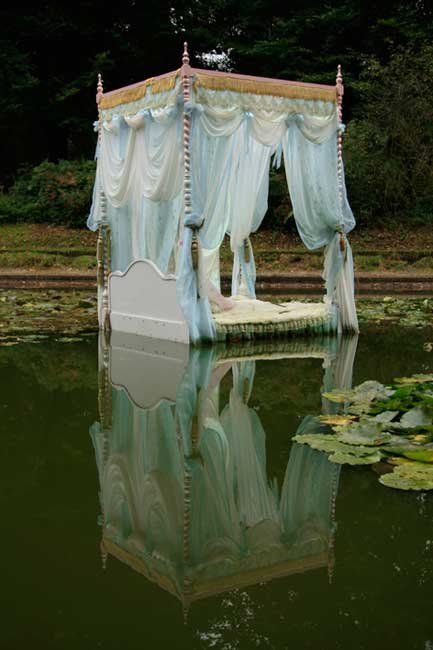 Floating Bed, Bohol, A Pond, Mix Media, New Wall, Sweet Dreams, Outdoor Bed, In The Middle, The Middle