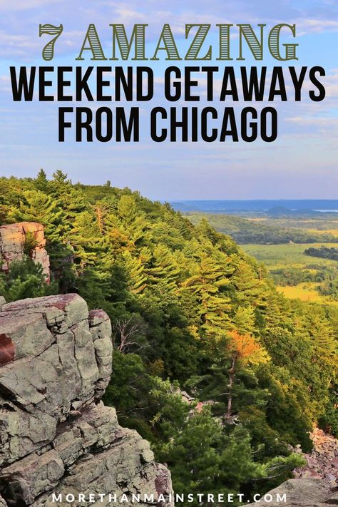 Day Trips From Chicago, Midwest Getaways, Midwest Weekend Getaways, Midwest Vacations, Chicago Weekend, Chicago Things To Do, Best Weekend Trips, Long Weekend Trips, Long Weekend Getaways