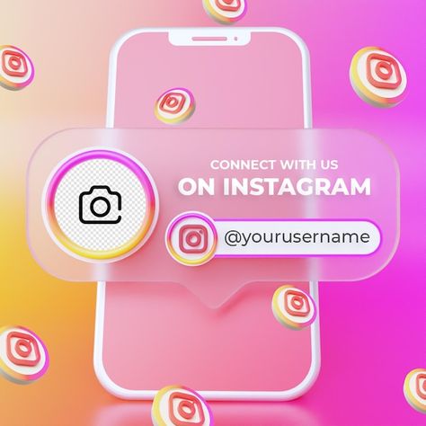 Follow us on instagram social media squa... | Premium Psd #Freepik #psd #mockup #social-media #instagram #promotion Instagram Mockup, Follow Us On Social Media, More Instagram Followers, Instagram Promotion, Instagram Graphic, Social Media Images, Follow Us On Instagram, Social Media Marketing Services, Social Media Templates