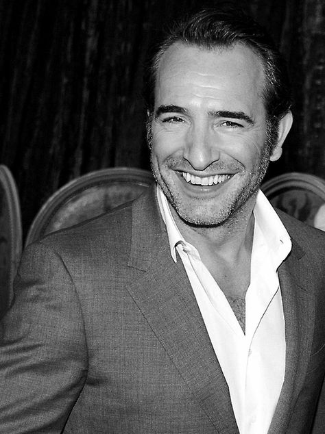 Jean Dujardin Jean Dujardin, Vintage People, Smash Cake, The Man, Eye Candy, It Cast, Candy, Black And White, Celebrities