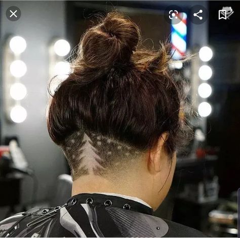 Shaved Hairstyles For Women, Badass Haircut, Undercut Design, Womens Hair Styles, Undercut Hair Designs, Hottest Haircuts, Shaved Hairstyles, Undercut Hairstyles Women, Older Women's Hairstyles