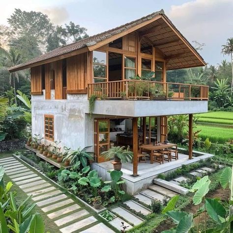 Anywhere Cabins💚 | Heaven on earth 🌎💚🌿 | Facebook Kubo House Design, Beautiful Bamboo House, Tropical Eco House Design, Bamboo A Frame House, Bahay Kubo Inspired Houses, Bamboo House Design Philippines, Bahay Kubo Design, Sto Nino, House Projects Architecture