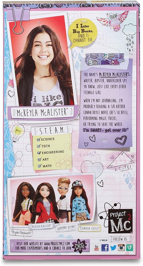 Project Mc2 Toys, Project Mc2 Dolls, Project Mc, Project Mc2, Conan Doyle, Big Book, Get Over It, Dolls, Book Cover