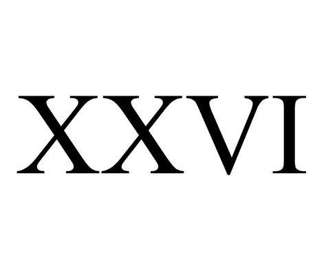 26 Roman numeral 26 In Roman Numerals Tattoo, 21 In Roman Numerals, 25 Roman Numeral Tattoo, 24 Roman Numeral Tattoo, Roman Numeral Typography, Roman Numeral Tattoo Stencil, 26 Roman Numeral Tattoo, 17 Roman Numeral Tattoo, Mmiv Roman Numeral Tattoo