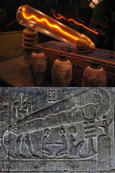 Baghdad Battery, Hathor Temple, Modern Light Bulbs, Goddess Hathor, Ancient Discoveries, Mysteries Of The World, Ancient History Facts, Ancient Astronaut, Ancient Technology