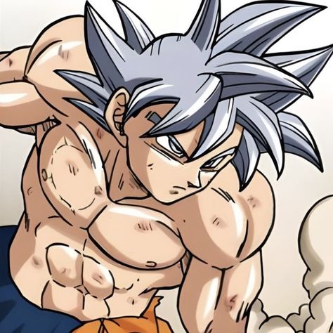 Mui Goku Manga Colored, Ultra Instinct Goku Manga, Ultra Instinct Manga, Goku Ultra Instinct Manga, Goku Mui Manga, Goku Manga Color, Goku Manga Icon, Ui Goku, Super Heroes Comics