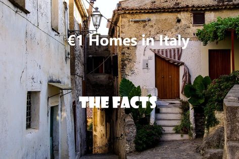 Sicily Italy House, 1 Euro House Italy, One Euro Houses Italy, Colourful Houses Italy, Best Airbnbs In Italy, Italy Old Houses, Old Stone Houses Italy, House For Sell, Buying Property In Italy