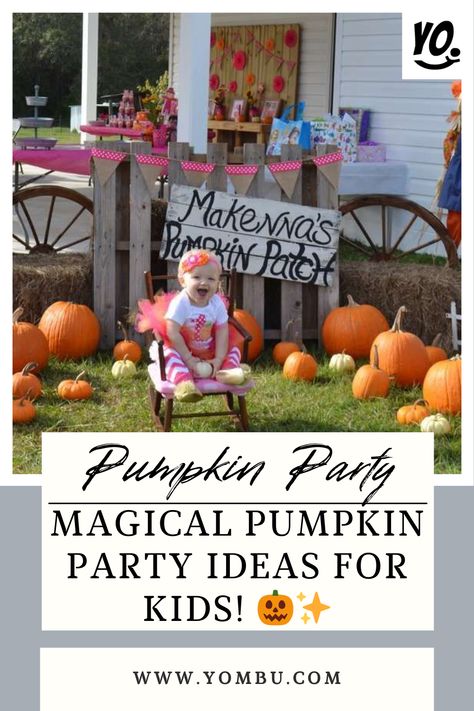 Create enchanting memories with a Magical Pumpkin Party for kids! Visit pumpkin patches, cozy barns, and indulge in a magical picnic. Discover the charm of fall celebrations! #FallPartyIdeas #PumpkinMagic #KidsCelebration #CozyBarnParty #inspiration #kidsparty #yombu Pumpkin Party Ideas, Decorate A Pumpkin, Pumpkin Patch Kids, Pumpkin Patch Birthday, Pumpkin Patch Party, Kids Party Inspiration, Diy Pumpkin Spice, Best Pumpkin Patches, Party Ideas For Kids