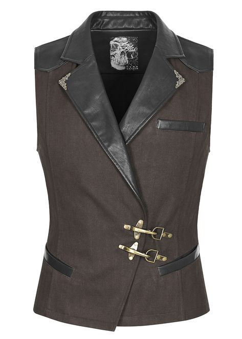 Gothic Fashion Men, Mens Steampunk, Steampunk Vest, Leather Waistcoat, Mens Waistcoat, Waistcoat Men, Style Vest, Punk Rave, Steampunk Clothing