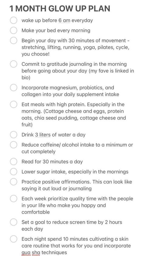 Monthly Glow Up, Glow Up In One Month, Month Glow Up Plan, One Month Challenge, Idea Reels, Life Audit, Glow Up Plan, Glow Up Challenge, Deodorant Recipes