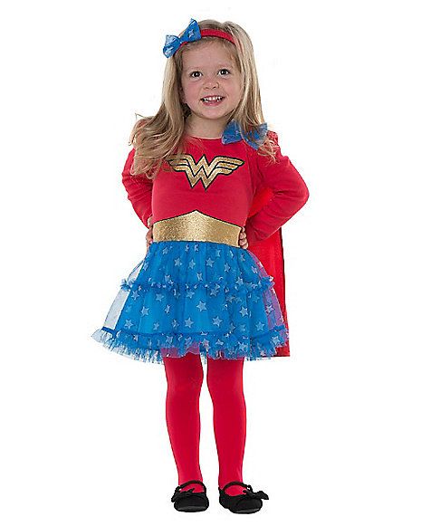 Classic Wonder Woman Toddler Costume - Spirithalloween.com Classic Wonder Woman, Wonder Woman Halloween Costume, Wonder Woman Dress, Home Halloween Costumes, Halloween Costume Store, Woman Costume, Toddler Bow, Wonder Woman Costume, Toddler Halloween Costumes