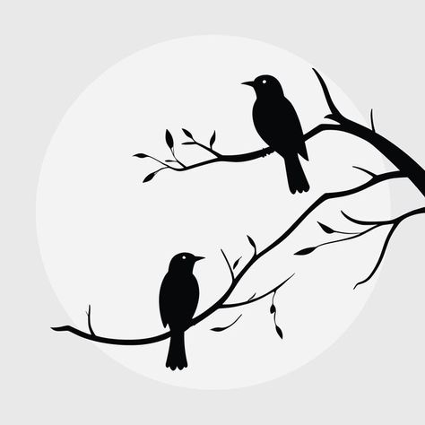 Bird silhouette set black and white vect... | Premium Vector #Freepik #vector #ecology #bird #symbol #symbols Bird Silhouette Art, Bird Symbol, Birds Silhouette, Bird Silhouettes, Art Homework, Bird Vector, Wood Fences, Black And White Vector, Bird Clipart