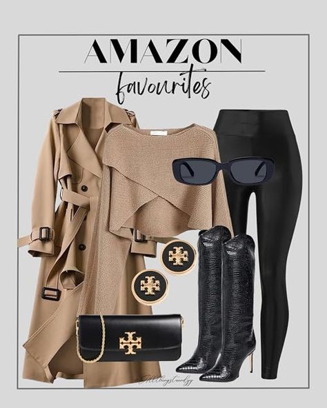 Sashah’s Trendy Picks's Amazon Page Cool Outfit, Amazon Favorites, Fall Fashion Trends, Fall Fashion Outfits, Casual Fall Outfits, Winter Fashion Outfits, Leather Leggings, Outfits Casuales, Amazon Fashion