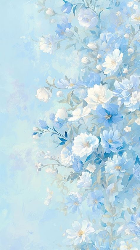 Blue Cottage Core Wallpaper, Floweral Wallpaper, High Resolution Wallpaper Ipad, Baby Blue Flowers Wallpaper, Wallpaper For Ipad Aesthetic Hd, Blue Aesthetic Wallpaper Landscape, Blue Flower Aesthetic Wallpaper, Blue Flowers Wallpaper Iphone, Colours That Go With Blue