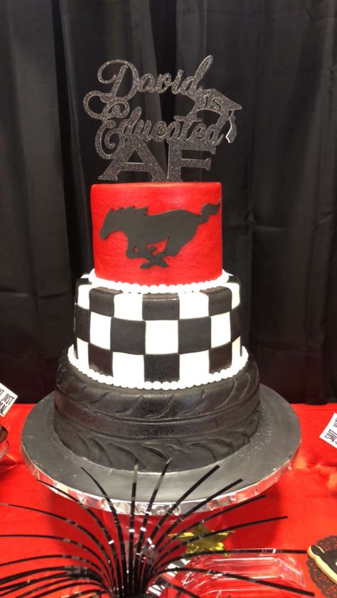 Mustang Cars Birthday Cake, Ford Mustang Cakes For Men, Mustang Cakes For Men, Mustang Birthday Party Ideas, Mustang Birthday Party, Mustang Cake Ideas, Mustang Birthday Cake, Ford Mustang Cake, Mustang Cake