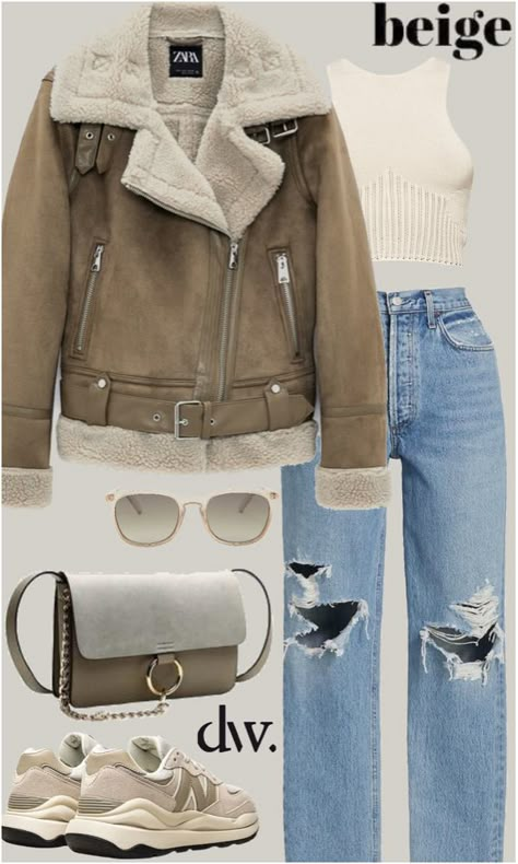 Beige Jacket Outfit Winter, Really Cold Winter Outfits, Cold Winter Outfits, Chinese Fashion Street, Winter Travel Outfit, My Style Outfits, Trendy Outfits Winter, Winter Fashion Outfits Casual, Outfit Inspiration Fall