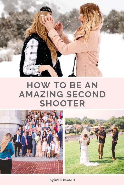 How to be an Amazing Second Shooter and Why it's so important Wedding Second Shooter Shots, 2nd Shooter Wedding Photos, Second Shooter Wedding Shots, Nikon D5200 Photography, Wedding Camera, Photo Shoot Tips, Perfect Photography, Wedding Shot List, Photography Tips And Tricks