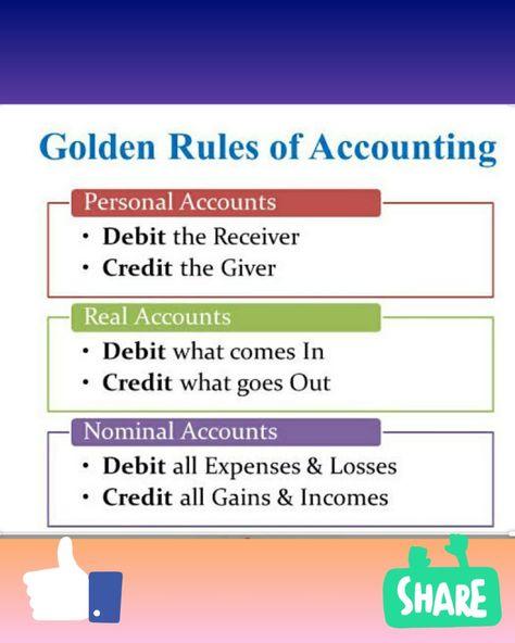 Accounting Rules, Study Facts, Book Keeping, Accounting Basics, Business Accounting, Accounts Payable, Golden Rules, Small Business Advice, Accounting And Finance