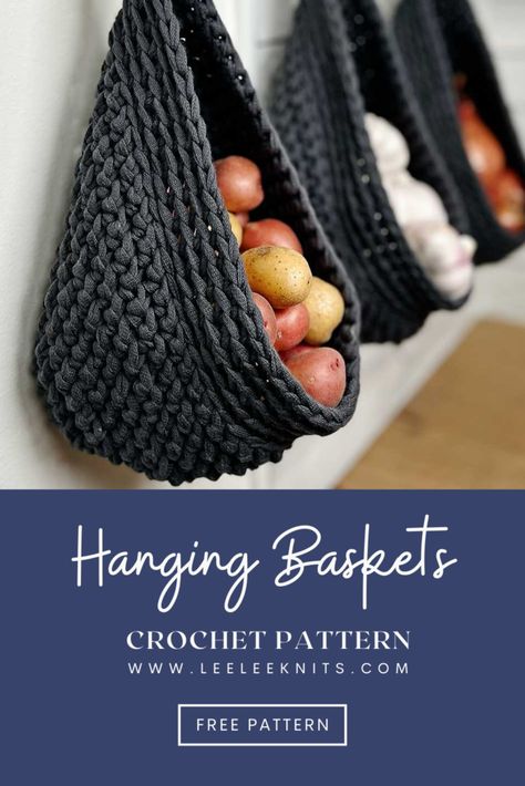 Small Home Storage Ideas, Crochet Hanging Basket Pattern, Crochet Hanging Baskets, Hanging Basket Pattern, Crochet Hanging Basket, Crochet Basket Tutorial, Crocheted Stuff, Crochet Hanging, Crochet Basket Pattern Free