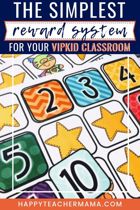 The Find-A-Star Reward System is my favorite reward to implement in my VIPKID classroom.  I love that I don't have to have a ton of props or space for this.  Discover how I use this effectively to keep my students engaged throughout the lesson.  #VIPKID #rewardsystem #virtualteaching #teaching Classroom Reward System, Teaching Abroad, Reward System For Kids, Piano Lessons For Kids, Techie Teacher, Vip Kid, Online Teacher, Reading Task Cards, Reward Charts