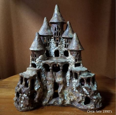 Ceramic Castle, Types Of Fairies, Blood Stone, Clay Houses, Clay Diy Projects, Concrete Garden, Art Practice, Fairy Houses, Sculpture Clay