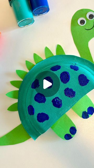 Mel  |  Early Childhood Educator on Instagram: "Paper Plate Dinosaurs Craft 🦖🦕

Follow @artsandcrafts4kids for more ideas! 🌟
.
.
.
#sensoryactivities #artsandcrafts #diyartsandcrafts #activitiesforkids #kidsactivities #earlychildhoodeducation #playlearningideas #dinosaur" Dinosaur For Preschool Activities, Craft Using Paper Plates, Paper Plate Dinosaur, Animals Activity For Kids, Kids Paper Plate Crafts, Paper Plate Art For Kids, Dinosaur Diy Crafts, Craft Dinosaur, Paper Plate Painting Ideas