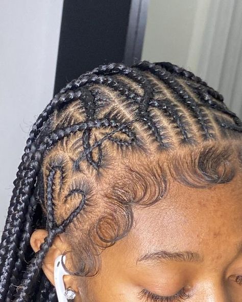 Hair Braider Aesthetic, Fulani Braids Hairstyles With Curls, Freestyle Fulani Braids, Freestyle Fulani, Formal Pics, Fulani Braids Hairstyles, Nail Almond, Hair Braid Designs, Future Hairstyles