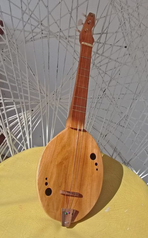 My Calabash Stick Dulcimer | The Survival Gardener A homemade stick dulcimer with a calabash back and a hand-carved nut made from a cow bone! Banjo Ukulele, Homemade Musical Instruments, Homemade Instruments, Creative Pumpkin Carving, Cow Bones, Diy Instruments, Diy Musical Instruments, Box Guitar, Banjo