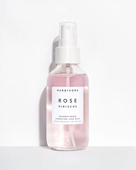 Herbivore Botanicals, Face Mist, Rose Water, Hibiscus, Mist, Coconut, Spray, Skin, Water