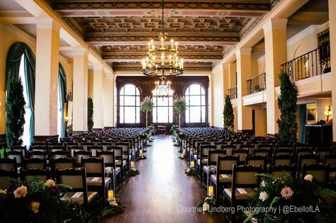 The Ebell of Los Angeles - wedding venue - Los Angeles, California | Junebug Weddings Indoor Wedding Venues, Expensive Wedding Gifts, Los Angeles Wedding Venues, Couple Getting Married, Spring Wine, Wedding Venue Los Angeles, Wedding Movies, Wedding Gifts For Groom, Unconventional Wedding