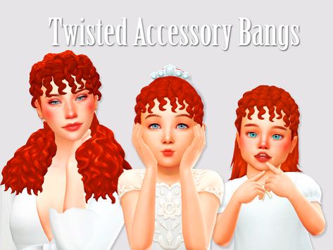 Sims 4 Afro, Sims 4 Items, Sims 4 Afro Hair, Sims 4 Curly Hair, Twisted Bangs, Sims 4 Decades Challenge, Sims 4 Patreon, Sims 4 Cas Cc, Sims 4 Mods Cc