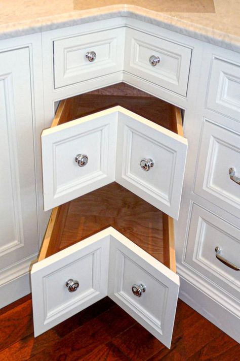 46+ Corner Kitchen Cabinets Ideas That Optimize Your Kitchen Space Part 28 ; corner kitchen cabinet ideas; corner kitchen cabinet organization; corner kitchen cabinet upper; corner kitchen cabinet lower; corner kitchen cabinet solutions; corner kitchen cabinet solutions; corner kitchen cabinet ideas upper; corner kitchen cabinet organization deep; corner kitchen cabinet diy Corner Kitchen Cabinet Ideas, Pallet Deck Diy, Kitchen Cabinet Interior, Corner Drawers, Kitchen Cabinet Accessories, Small Dining Room Table, Corner Kitchen Cabinet, Corner Kitchen, Kitchen Remodel Design