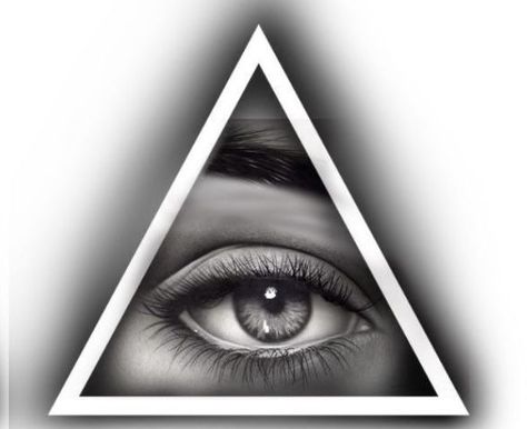 Eye Pyramid Tattoo Design, Eye And Triangle Tattoo Design, Eye With Triangle Tattoo Design, Eye Triangle Tattoo Design, Eye Triangle Tattoo, Chicana Tattoos, Eye In Triangle, Ojo Tattoo, Egypt Tattoo Design