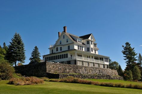 Field Stone Wall, Maine Bed And Breakfast, Destin Resorts, Marble Tile Bathroom, Chateau Hotel, Glacier Lake, Lake Hotel, Exquisite Decor, French Windows