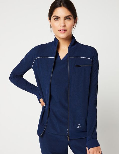 Winter Scrubs, Jaanuu Scrubs, Scrubs Outfit, Scrubs Uniform, Medical Outfit, Scrub Jackets, Suits Design, Medical Uniforms, Womens Scrubs