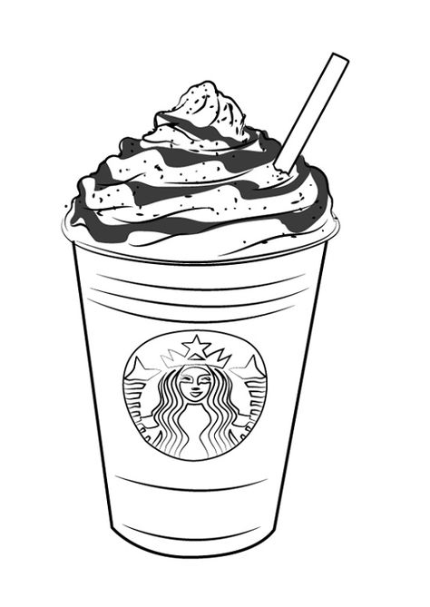 Starbucks Coloring Page | K5 Worksheets Starbucks Drawing, Tumblr Coloring Pages, Coffee Drawing, Creative Coffee, Coloring Page Ideas, Coloring Pages Printable, Page Ideas, Coloring Pages To Print, Starbucks Drinks