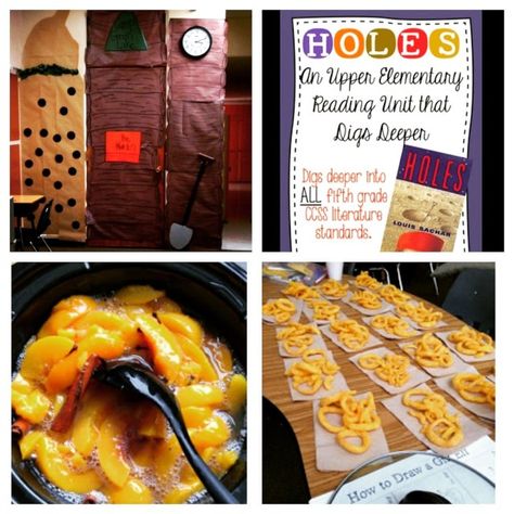 Sploosh, Onions, and God's Thumb while teaching Holes by Louis Sachar - The Hungry Teacher Tutoring Activities, Holes By Louis Sachar, Holes Movie, Teach Like A Pirate, Holes Book, Reading Tools, Novel Activities, Book Tasting, Novel Study Activities