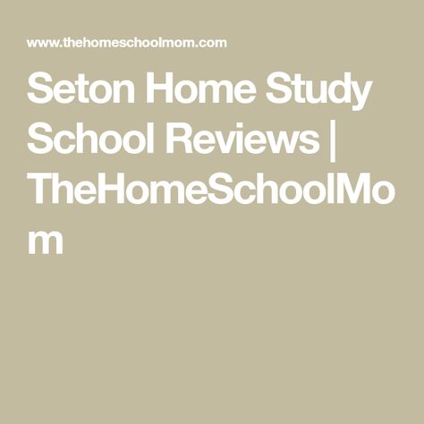 Seton Homeschool, Catholic Homeschool, Catholic Family, Homeschool Schedule, Learning Style, Home Study, Homeschool Curriculum, Private School, High School Students