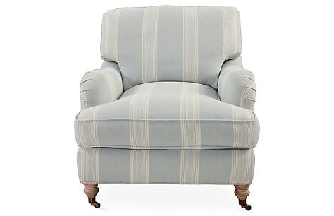 Designer Accent Chairs, Swivel Club Chairs, Slipper Chairs, Luxury Chairs, Club Chair, Stylish Home, Club Chairs, Leather Upholstery, Ice Blue