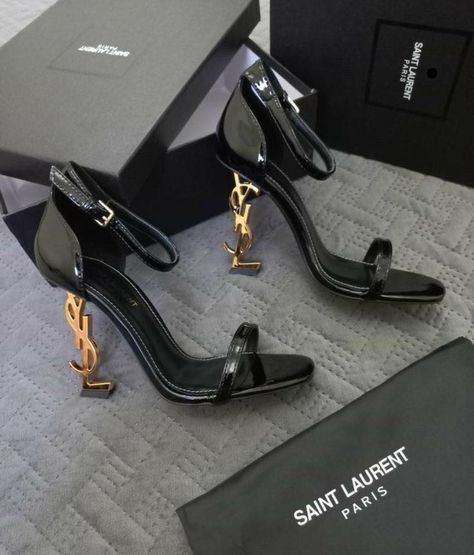 Stylish Jewelry Accessories, Heels Aesthetic, Dr Shoes, Cute Shoes Heels, Shoes Heels Classy, Ysl Heels, Ysl Shoes, Dark Feminine Aesthetic, Heels Classy