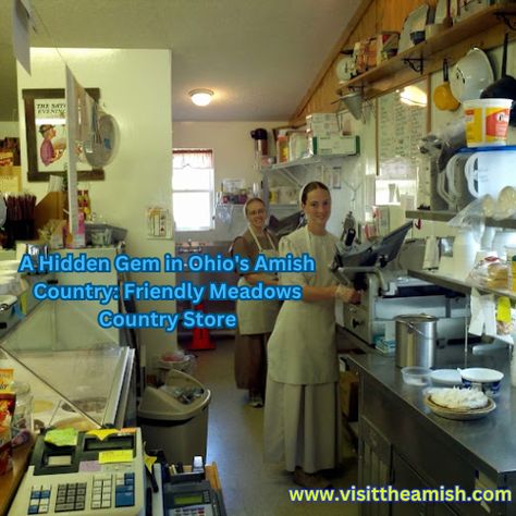 Hidden Gem in Ohio's Amish Country: Friendly Meadows Country Store, Walhonding, OH Amish Bakery, Amish Store, Amish Market, Amish House, Barn Storage, Amish Community, Basket Crafts, Adventure Travel Explore, Curiosity Shop