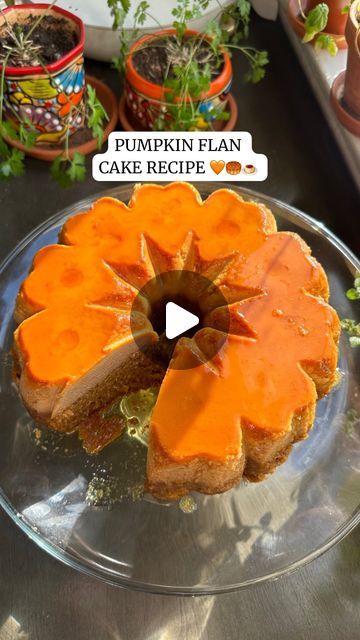 Daisy Annaly Campuzano on Instagram: "PUMPKIN FLAN CAKE RECIPE 🧡🍮👇🏼  Pumpkin Flan Ingredients 🍮 5 Eggs  1 Can of Evaporated Milk  1 Can of Sweetened Condensed Milk  1 Tbsp Vanilla Extract  1/2 Cup Pumpkin Purée 1 1/2 Tsp Pumpkin Spice  1/8 Tsp Salt  Caramel Sauce Ingredients  1 Cup of Sugar  Pumpkin Cake Ingredients 🎃🥮 2 Cups of APF  1 Cup of Sugar 1/2 Cup of Brown Sugar 2 Tsp of Pumpkin Spice  1/8 Tsp of Salt 1 Tsp of Baking Soda 2 Tsp of Baking Powder 1 Tbsp Vanilla Extract  4 Eggs 1 Cup of Olive Oil 15 oz Pumpkin Purée or the leftovers from the can you used for the flan   This is truly the best dessert you’ll ever make! I hope that you enjoyed this recipe 🧡 • • • #mexicanfood #flan #dessert #recetas #pumpkinspice" Pumpkin Spice Flan Cake, Pumpkin Spice Flan, Pumpkin Flan Cake, Cheesecake Flan Recipe, Pumpkin Flan Cake Recipe, Pumpkin Flan Recipe, Salt Caramel Sauce, Flan Cake Recipe, Medicinal Foods